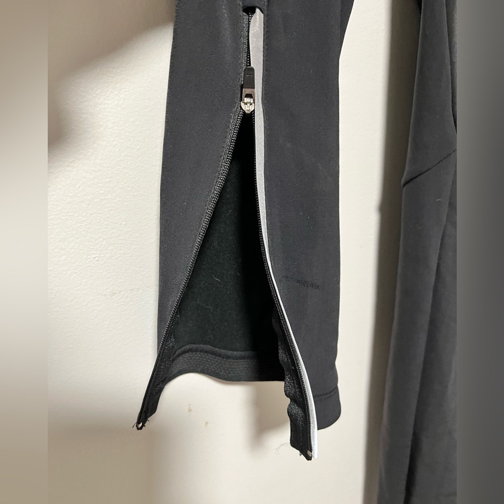 Mountain Equipment Co-op Men’s Black Fleece-Lined Tights Size Large - Reflective - Picture 4 of 15
